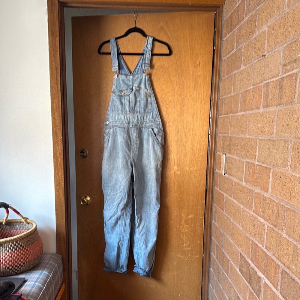 Outerknown Blue Denim Overalls
